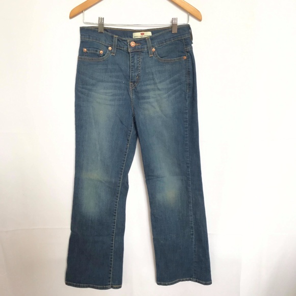 LEVI'S 512 Perfectly Slimming Bootcut Jeans size 8 - Picture 3 of 7